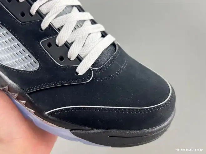 Metallic HF3975-001 Reimagined Air Black Jordan 5 0611